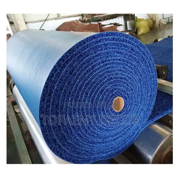 Blue PVC Antislip Spaghetti Rubber Mats
