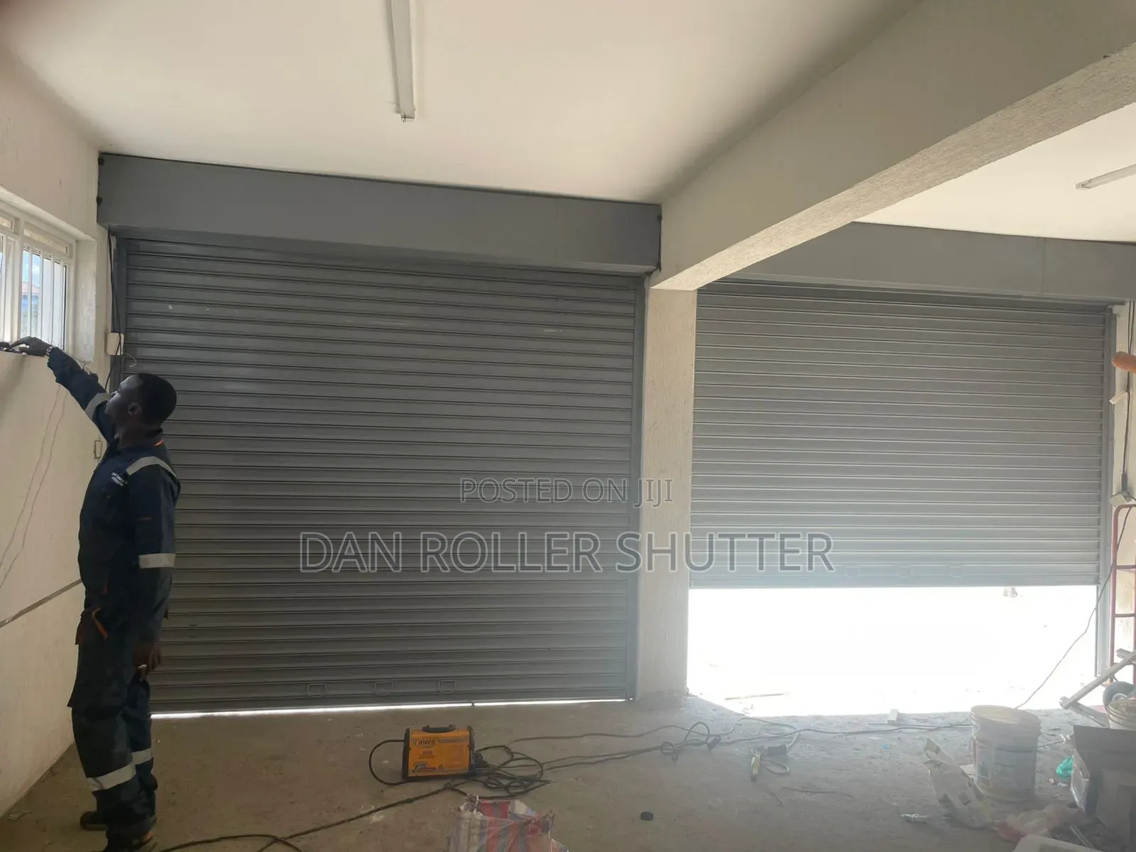 Title: Automatic Store Security Shutter
Description: