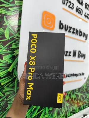 New Xiaomi Poco X8 Pro Max 256 GB Black