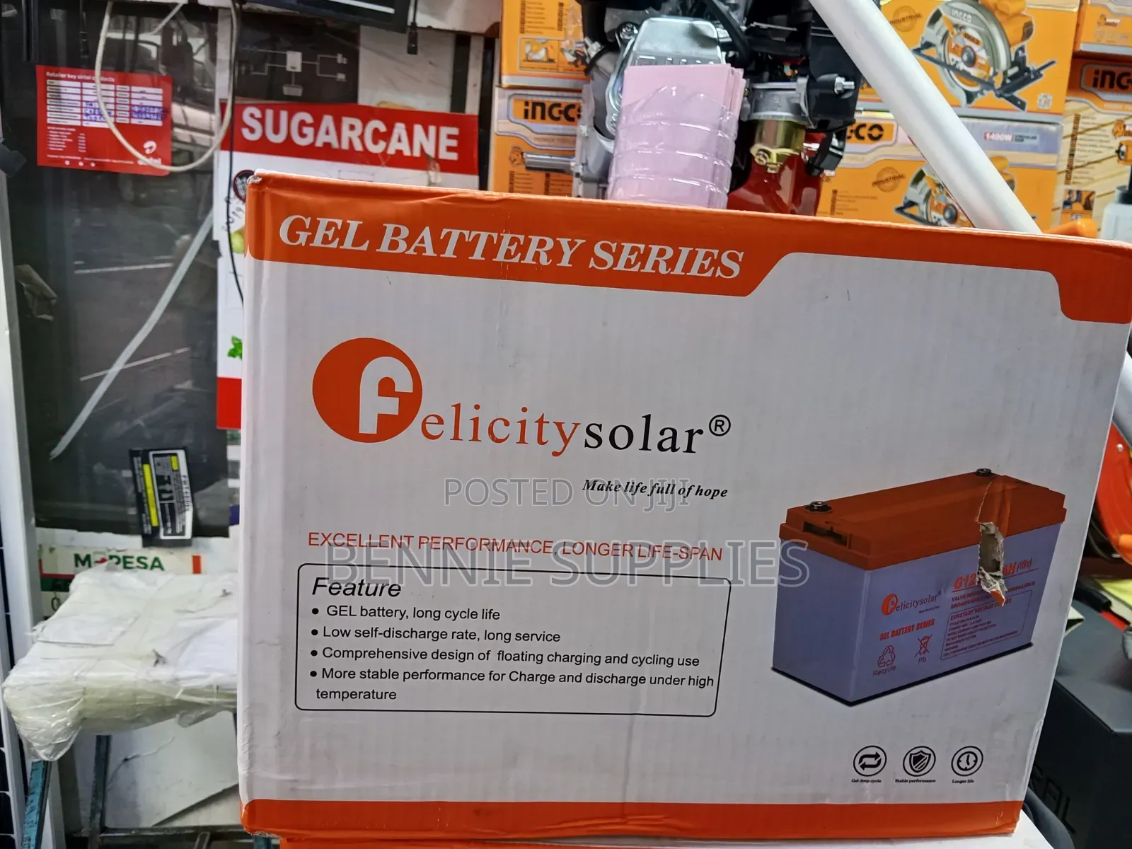 Felicity Gel 100ah Battery