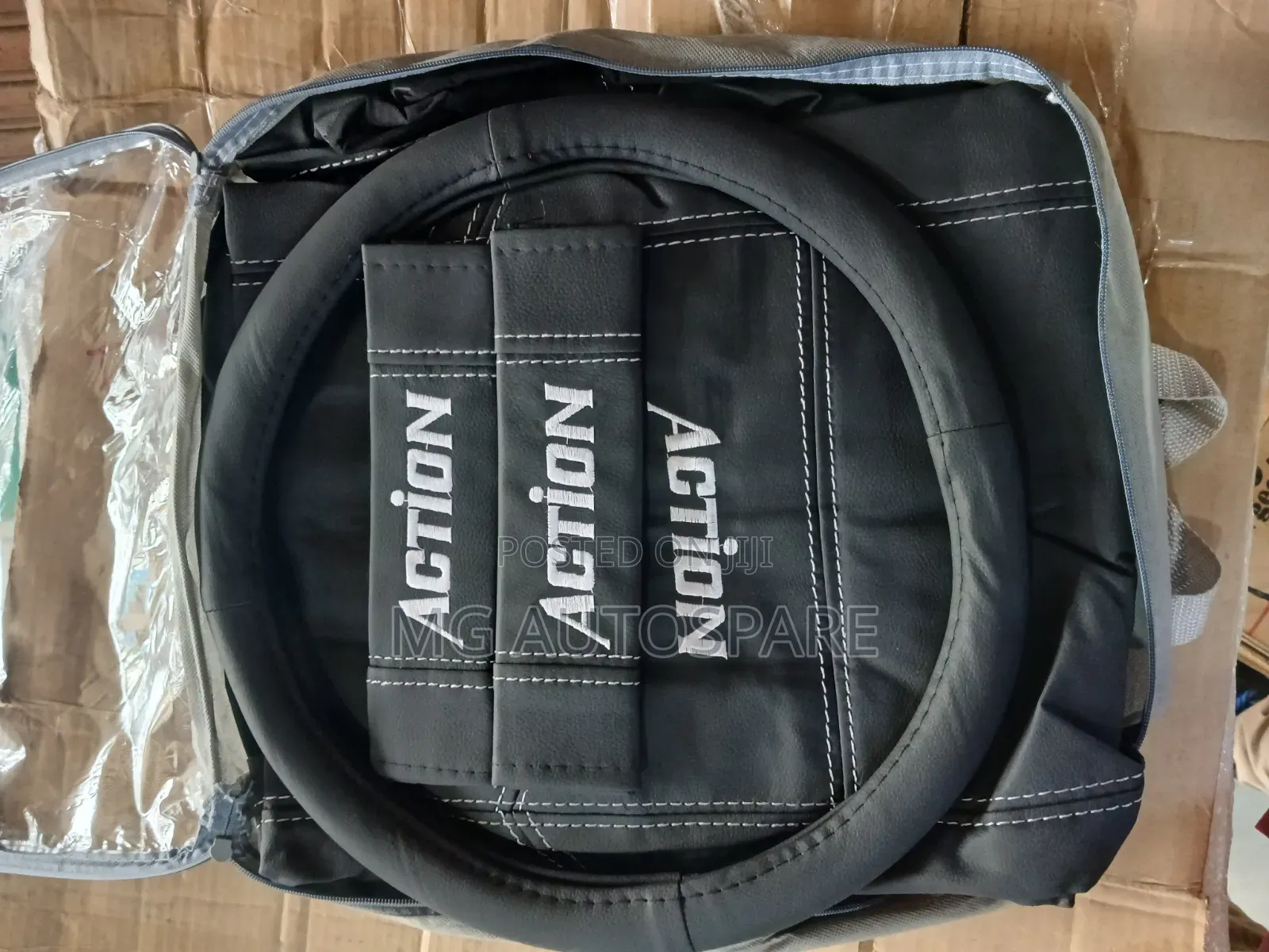 Action Car Seat Cover Set