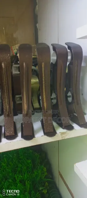 Brass Jua Kali Curtain Rods Brackets Accessories