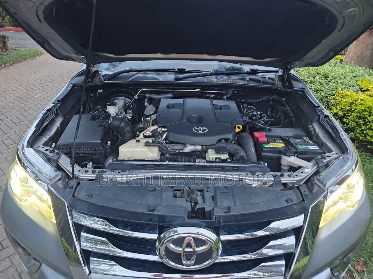 Toyota Fortuner 2.8 D AWD 2017 Silver