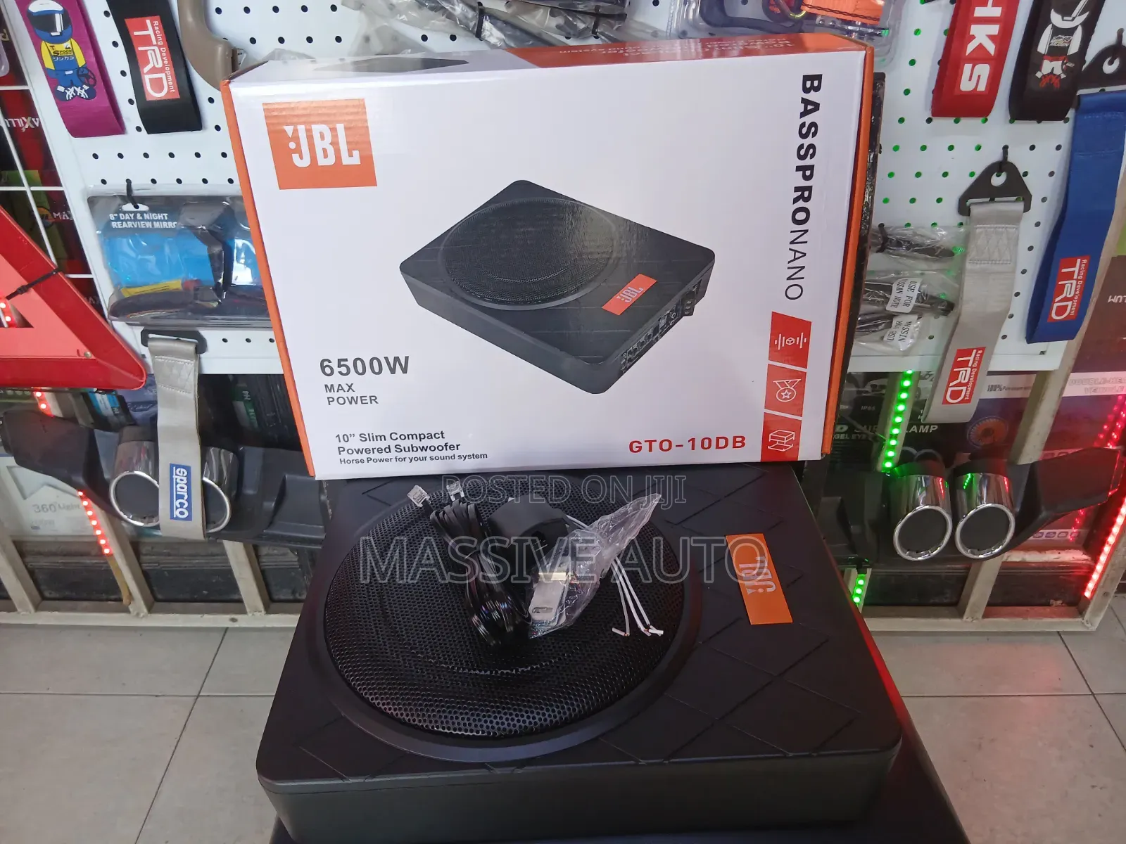 Nano Bass 6500 Wats JBL Underseat Sub Woofer