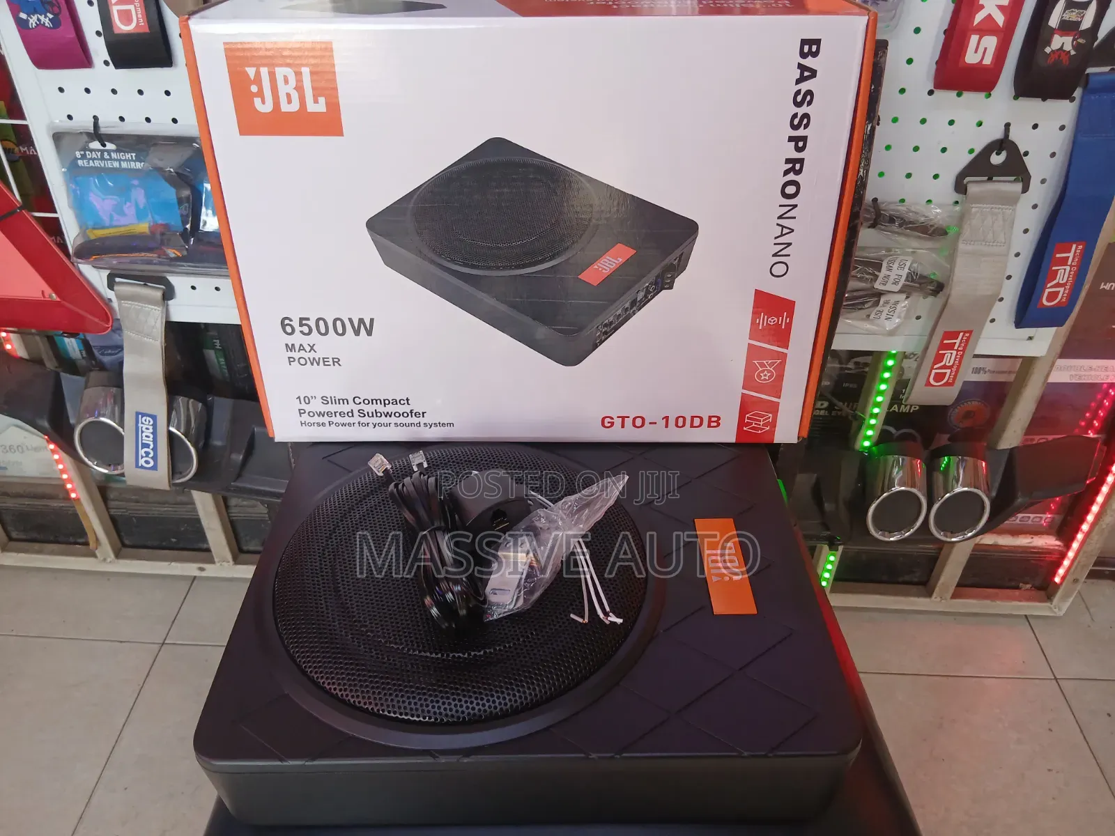 Nano Bass 6500 Wats JBL Underseat Sub Woofer