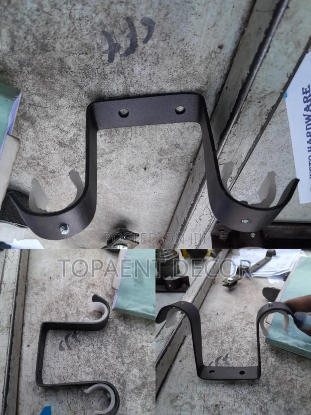 Double Ceiling Brackets Curtain Rods Accessories
