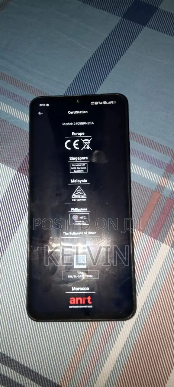 Mobile Phone 128 GB Black