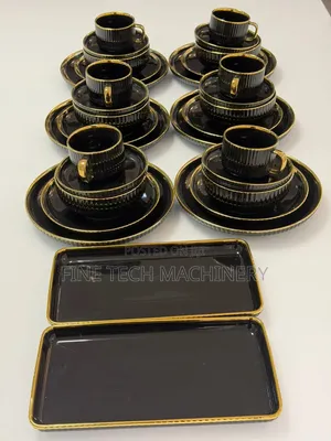 Elegant European Porcelain Dinner Set