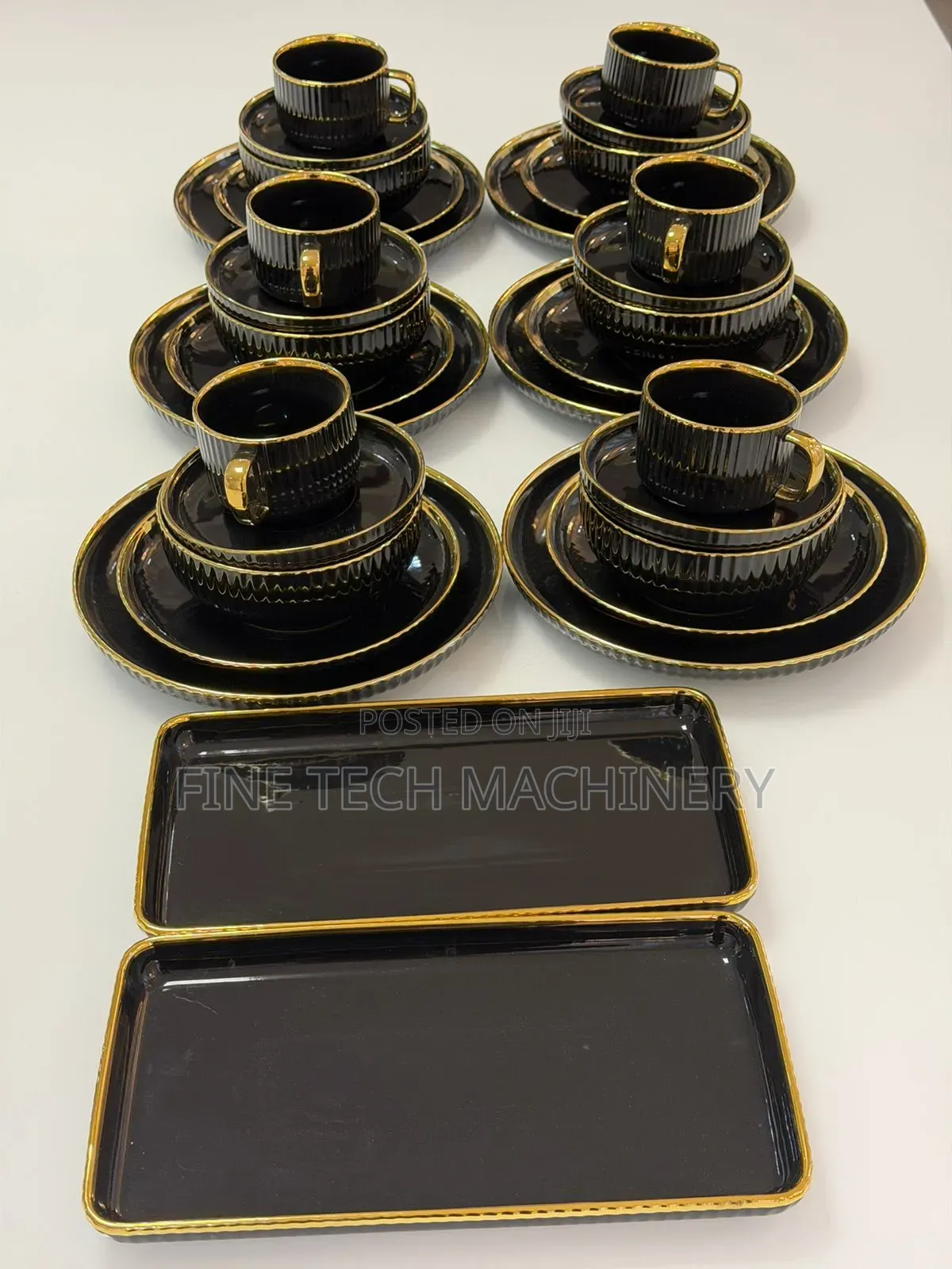 Elegant European Porcelain Dinner Set