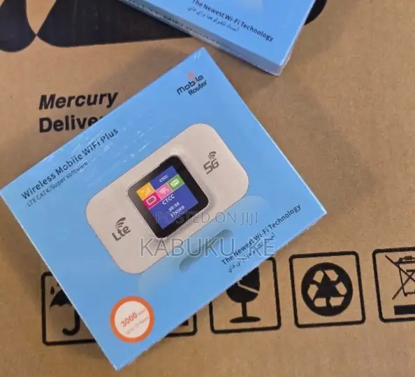 5g/4g All Networks Simcard Pirtable Mobile Mifi 150mbps With Battery