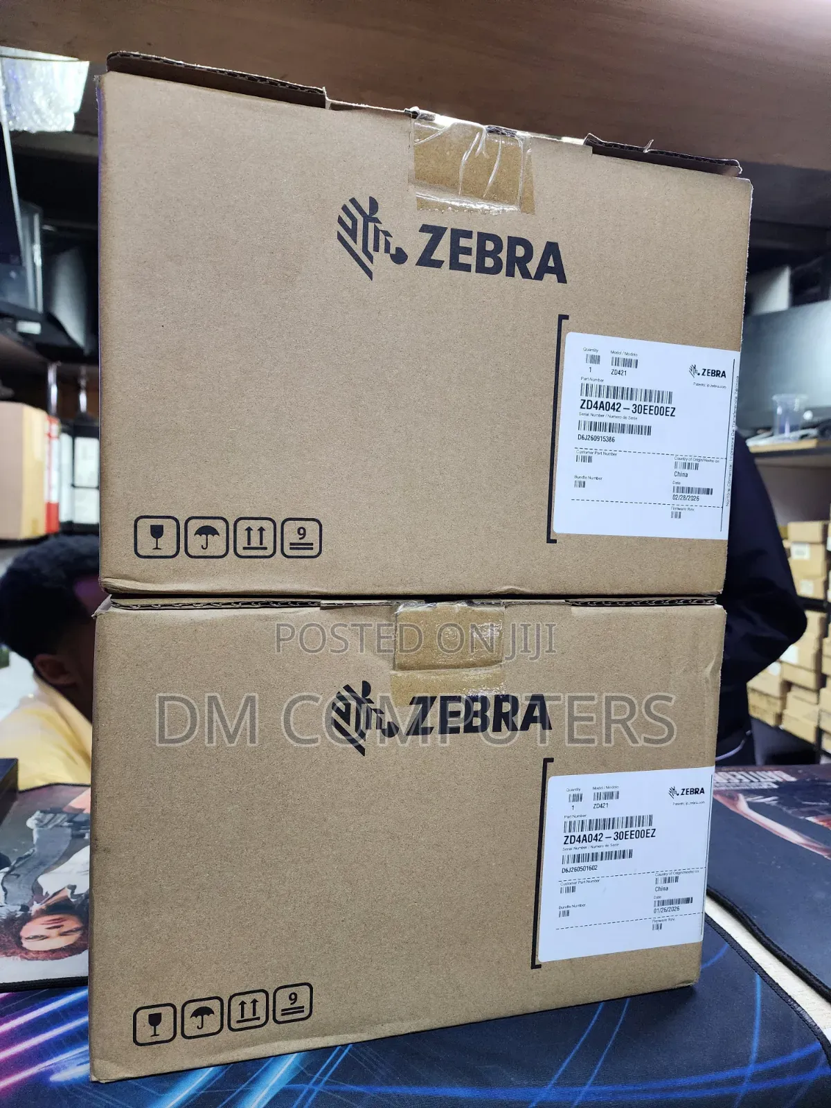 Zebra ZD421T Desktop Printer