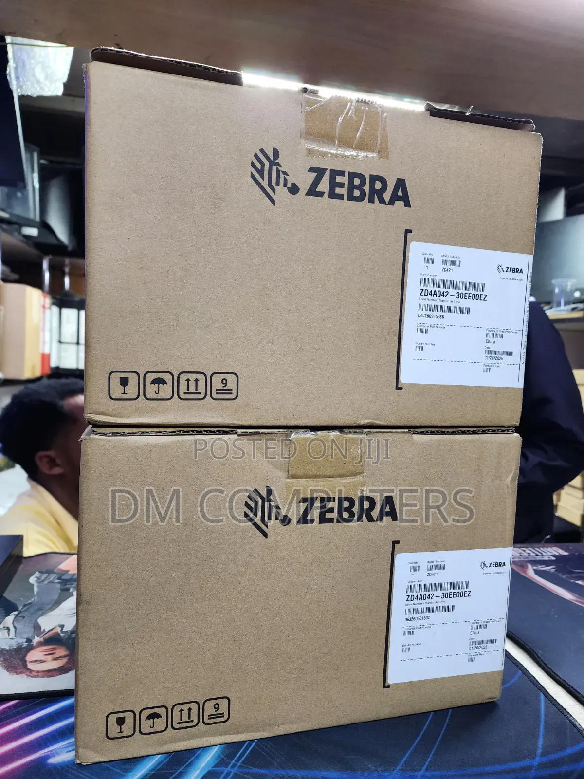Zebra ZD421T Desktop Printer