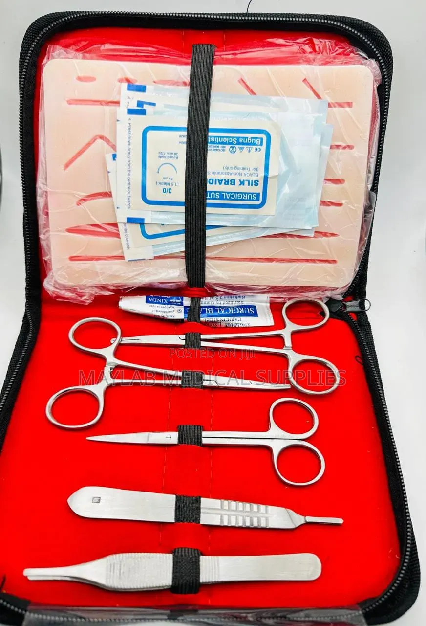 Suturing Practice Kit – Surgical Suture Training Set With Silicone Pad
