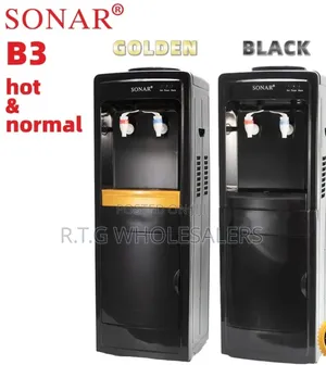 🔥🔥black Sonar B3 Hot and Normal Free Standing Water Dispenser
