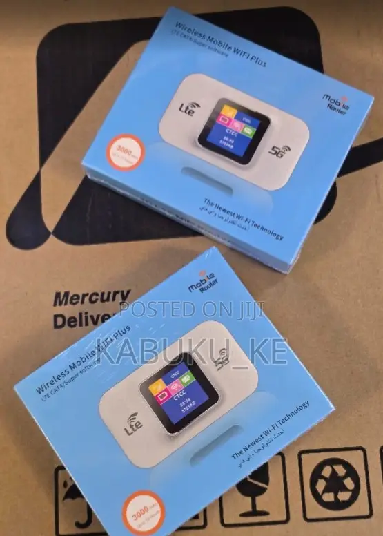 5G Simcard Enabled Mobile WIFI Pocket Hotspot LCD Sim Card Router