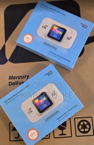 150Mbps 4g/5g LTE WiFi MiFi Portable With Color Display, SIM Card Slot