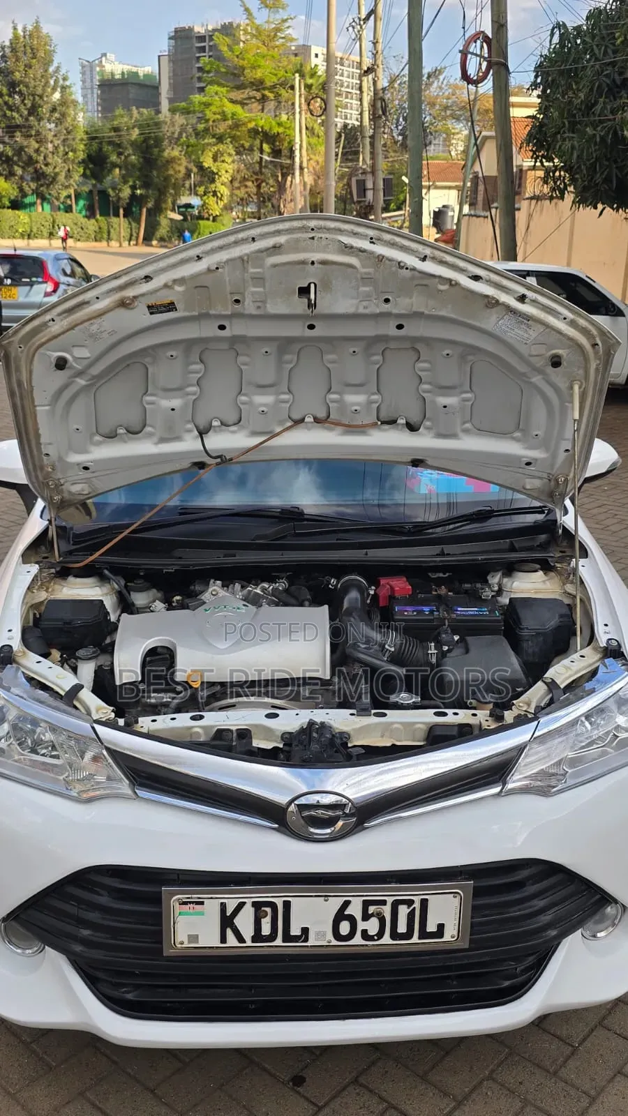 Toyota Axio 1.5 X 2WD 2015 White