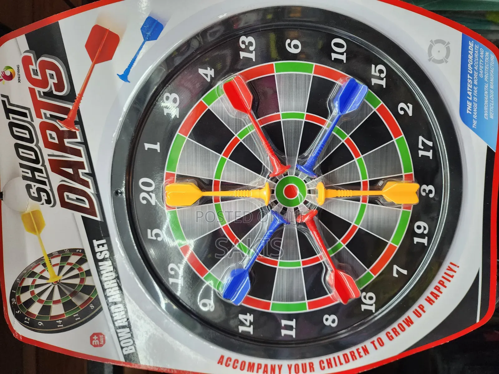 Kids' Magnetic Dartboard Sets~ Bow & Arrow Set! Free Delivery