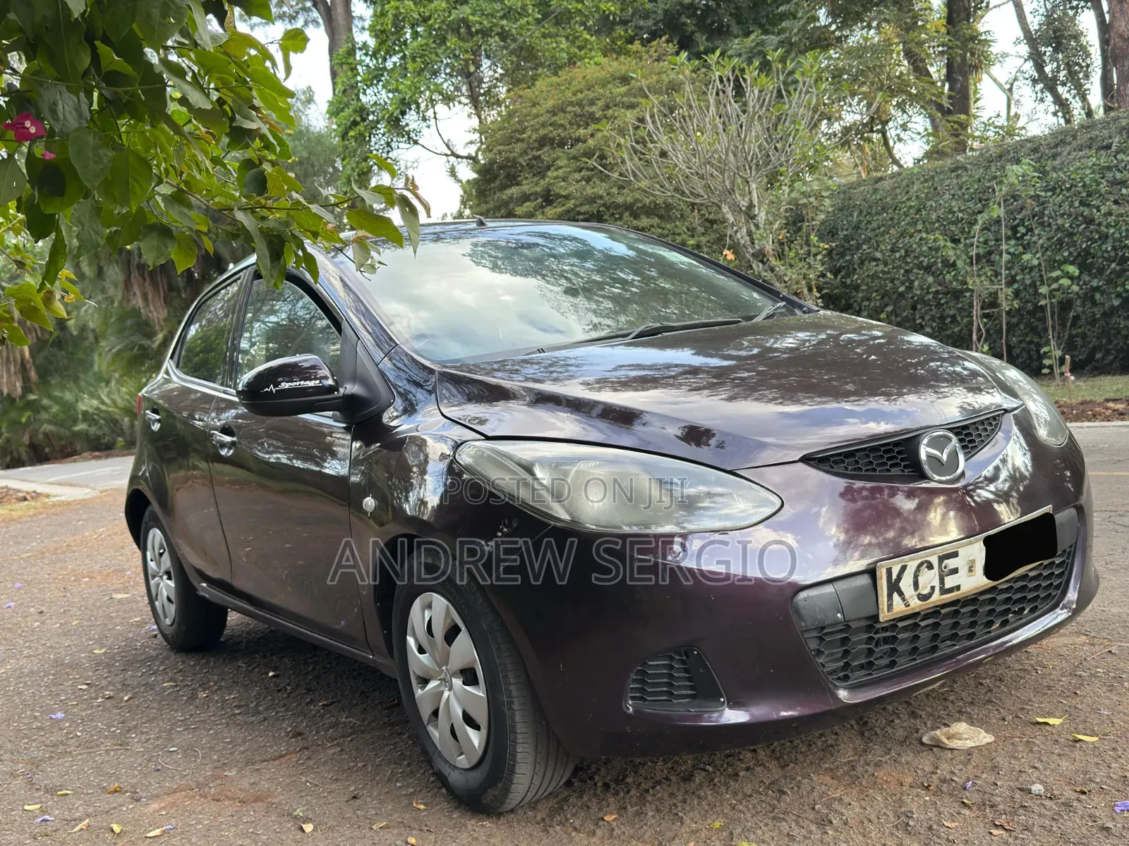 Mazda Demio 2011 Burgundy