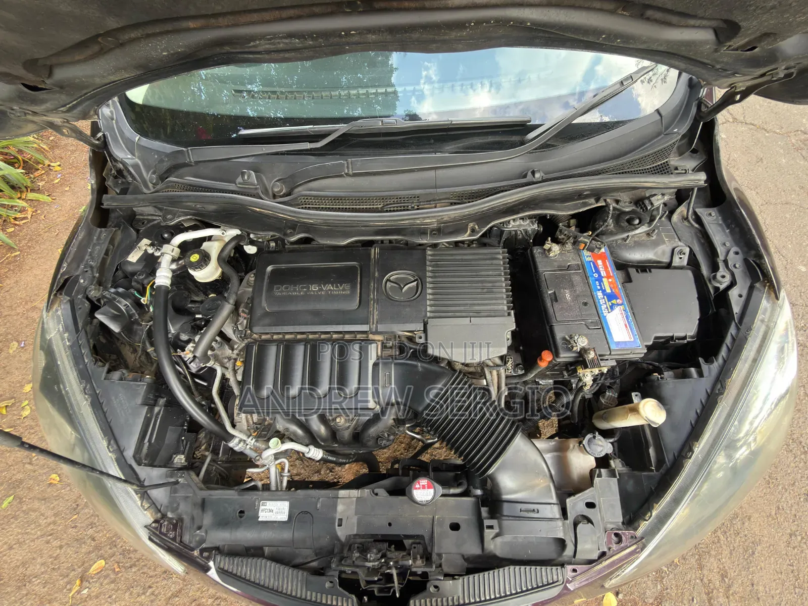 Mazda Demio 2011 Burgundy