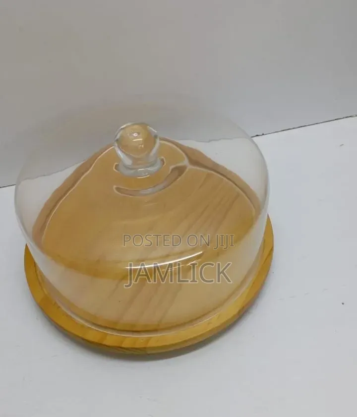 Dome Shape Glass Cake Cover — Bz