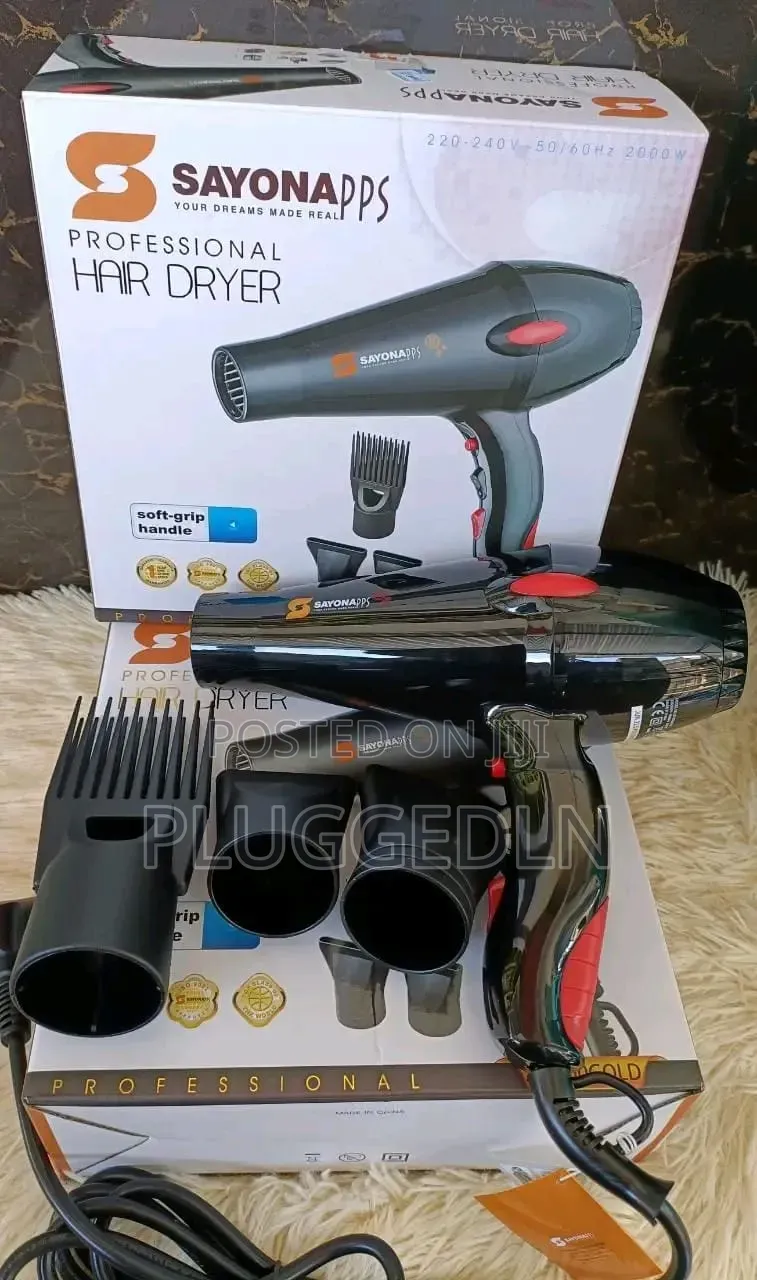 Sayona 2000w Professional Hair Dryer Blowdry