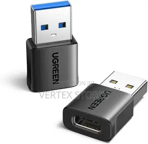 UGREEN US701 USB-A Male to USB-C Female Adapter (10Gbps, 2-Pack)