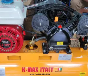 50L Petrol-Driven Twin Piston Air Compressor