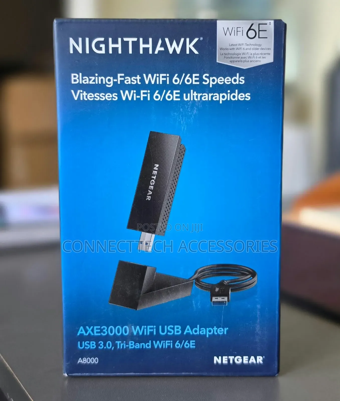 NetGear Nighthawk WiFi 6E USB 3.0 WiFi Adapter (A8000) - WiFi 6 Dongle