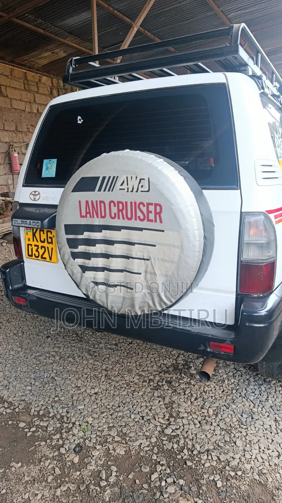 Toyota Land Cruiser Prado 2003 White