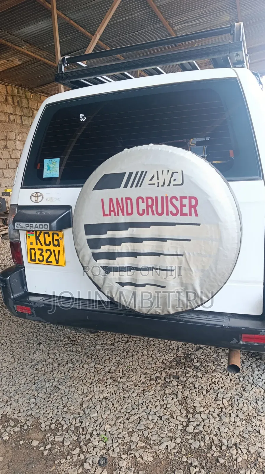 Toyota Land Cruiser Prado 2003 White