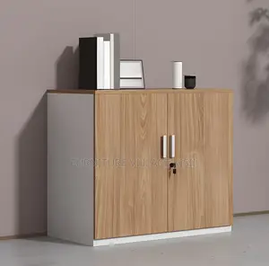 Office Furniture; 2-Door Credenza Storage Cabinet