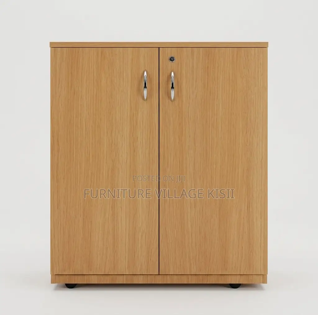 Office Furniture; 2-Door Credenza Storage Cabinet