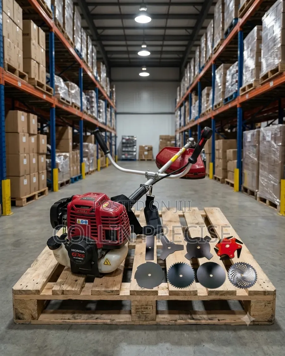 Dodge USA Brush Cutter 4-Stroke Side Pack-With 8 Blades