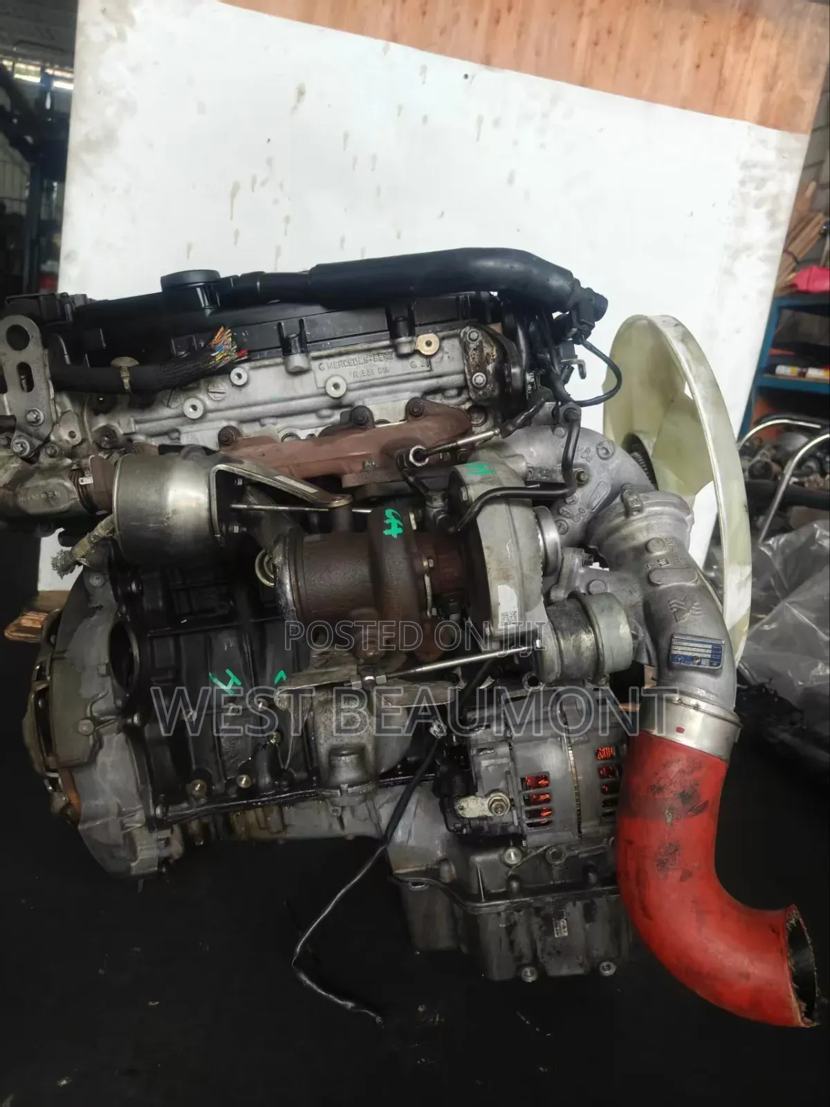 Complete Mercedes Benz OM651 Engine