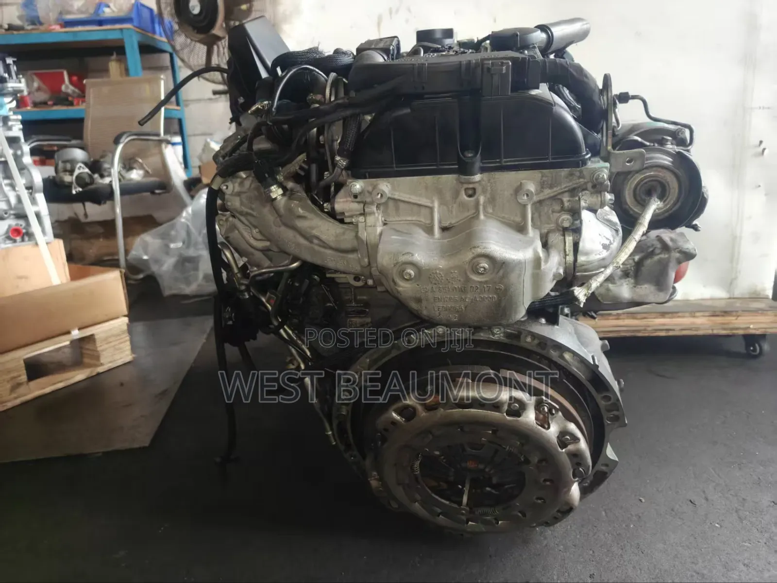 Complete Mercedes Benz OM651 Engine