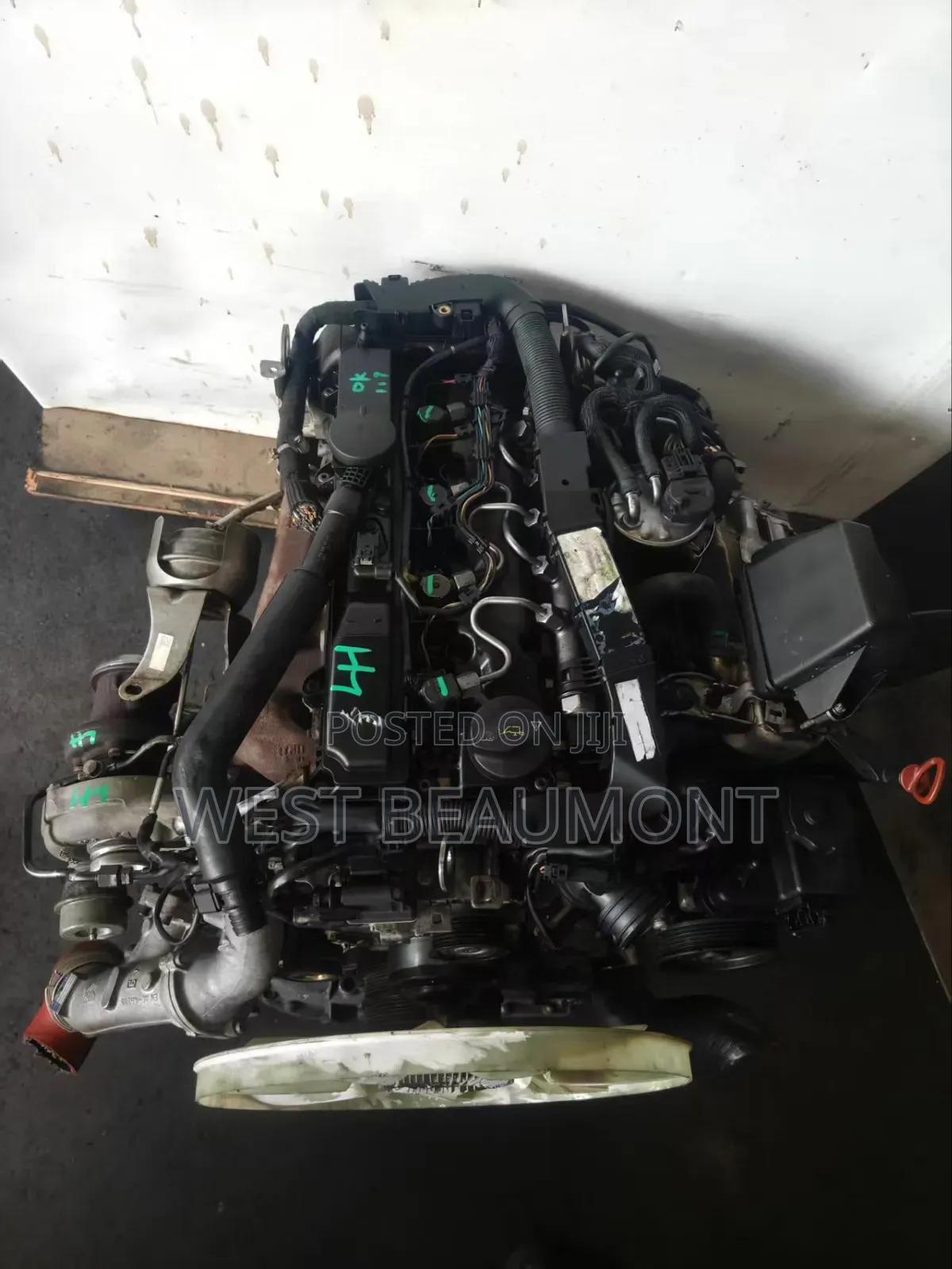 Complete Mercedes Benz OM651 Engine