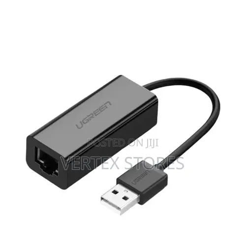 UGREEN CR110 USB 2.0 10/100Mbps Ethernet Adapter (Black)
