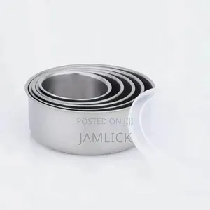 5pcs Stainless Steel Fresh Storage Box Set — Ny