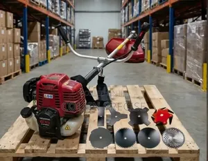 Dodge USA Brush Cutter 4-Stroke Side Pack-With 8 Blades