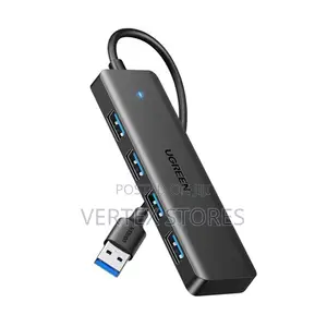UGREEN 25851 USB 3.0 4-Port USB Hub 5 GBPS Data Transfer - Grey