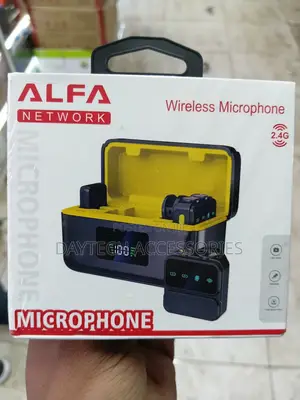 Alfa Network Wireless Microphone - Black