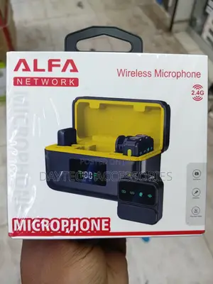 Alfa Network Wireless Microphone - Black