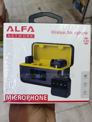 Alfa Network Wireless Microphone - Black