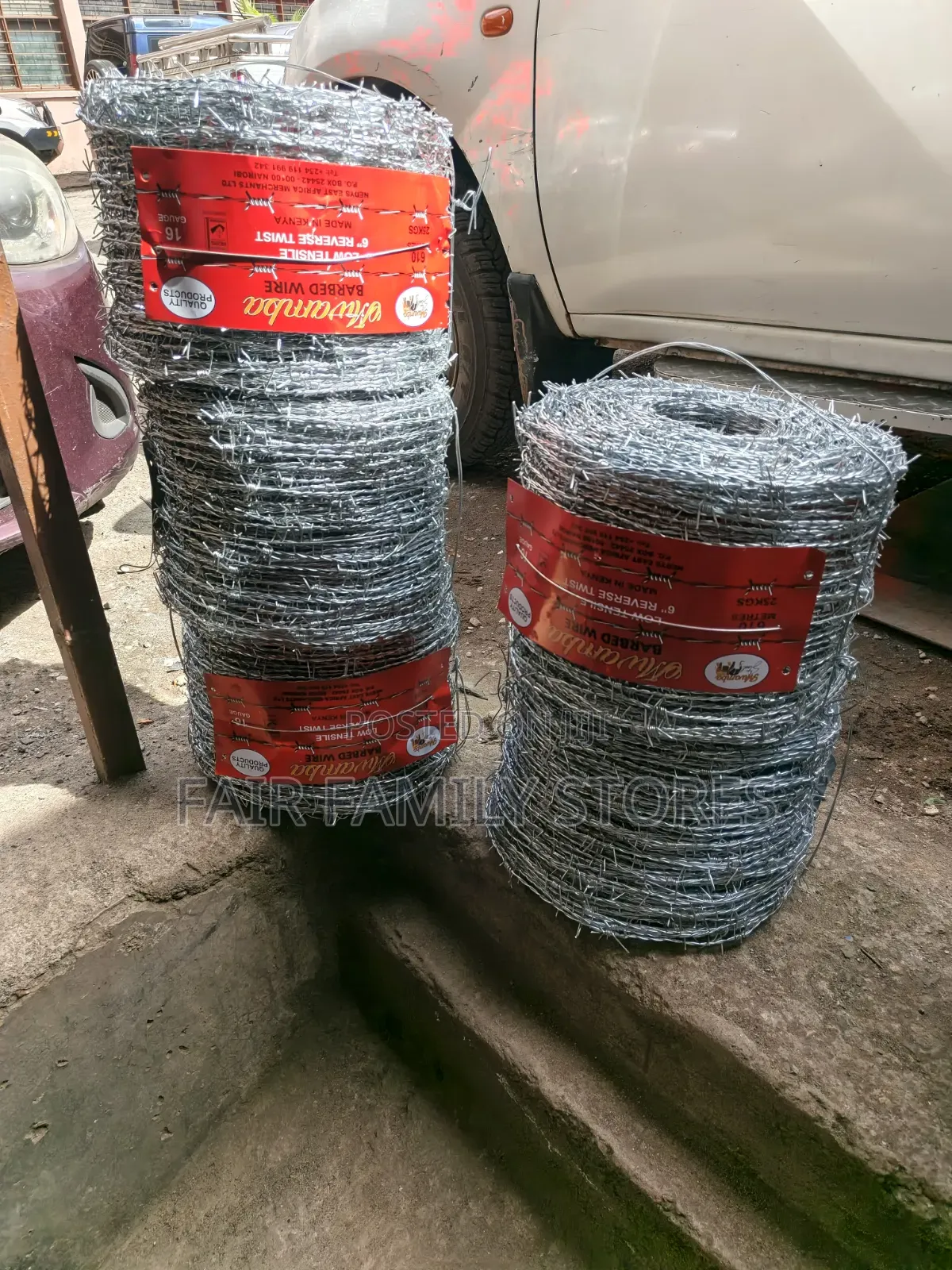 Galvanized Barbed Wire