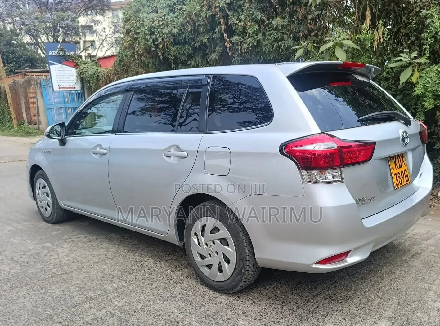 Toyota Corolla Fielder 2019 Silver