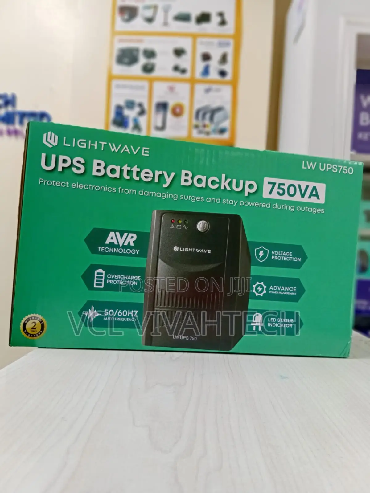 LightWave LW-UPS-750 Offline UPS