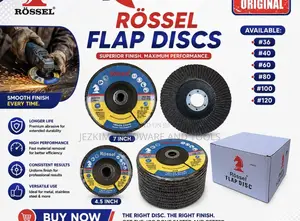 Flap Disc Rossel 7” and 4.5