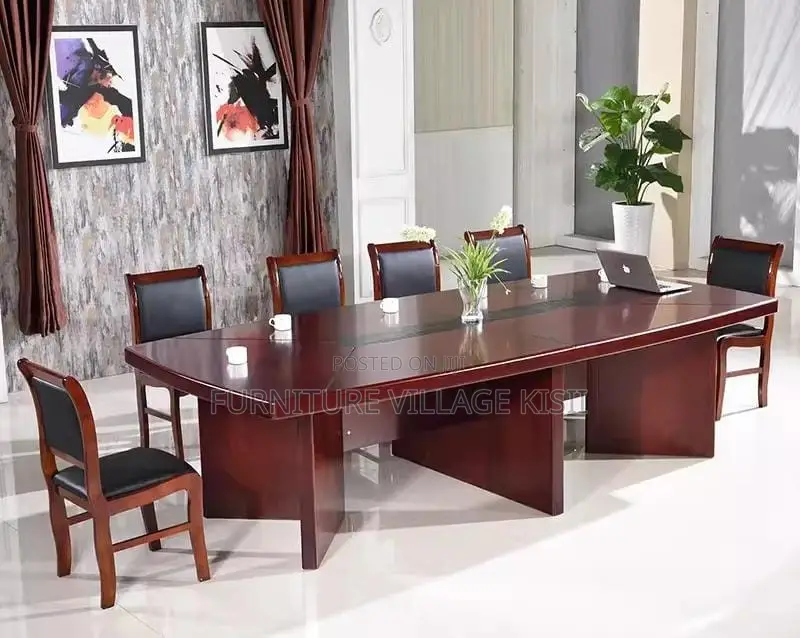 Boardroom Table; 2400mm Mahogany Conference Table