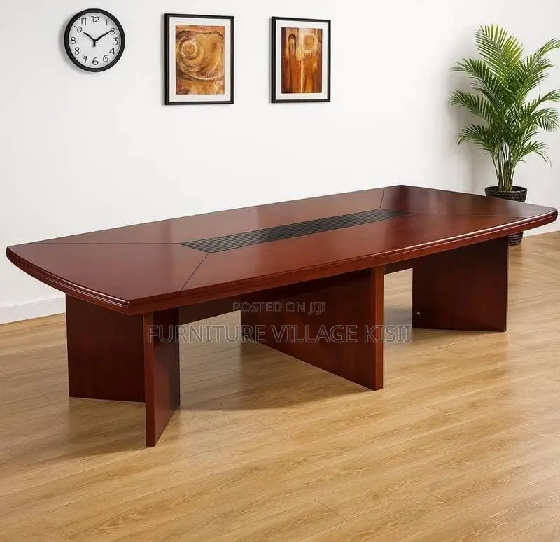 Boardroom Table; 2400mm Mahogany Conference Table
